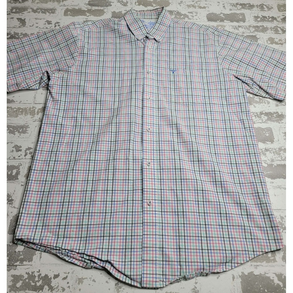 Wrangler 20X Competition Advanced Comfort‎ Short Sleeve Button Up Men's XL